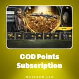 آفر COD Points Subscription کالاف دیوتی موبایل - ریجن اروپا