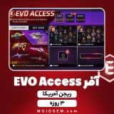 آفر 3 روزه EVO Access فری‌ فایر (Garena Free Fire) - ریجن آمریکا