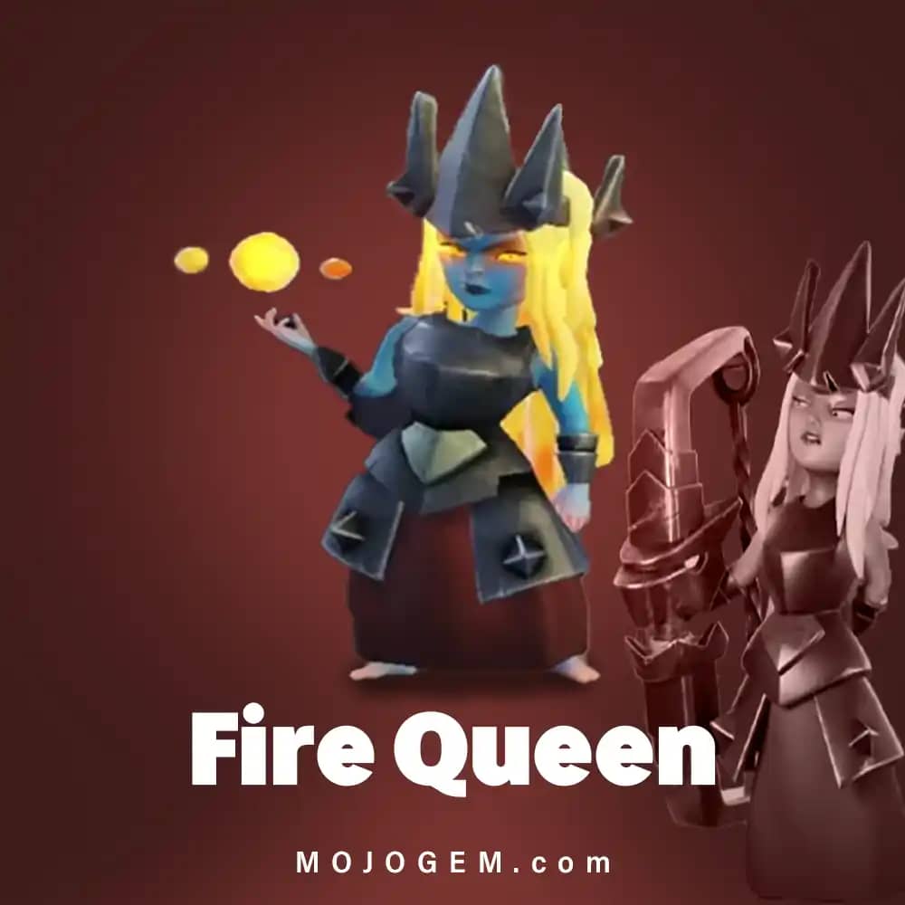 آفر اسکین Fire Queen کلش اف کلنز (Clash of Clans)