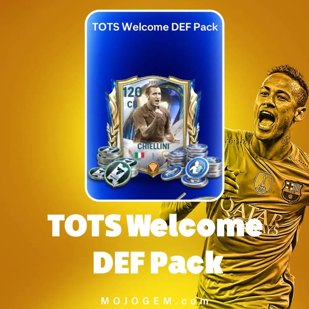 آفر TOTS Welcome DEF Pack اف سی موبایل (FC Mobile)