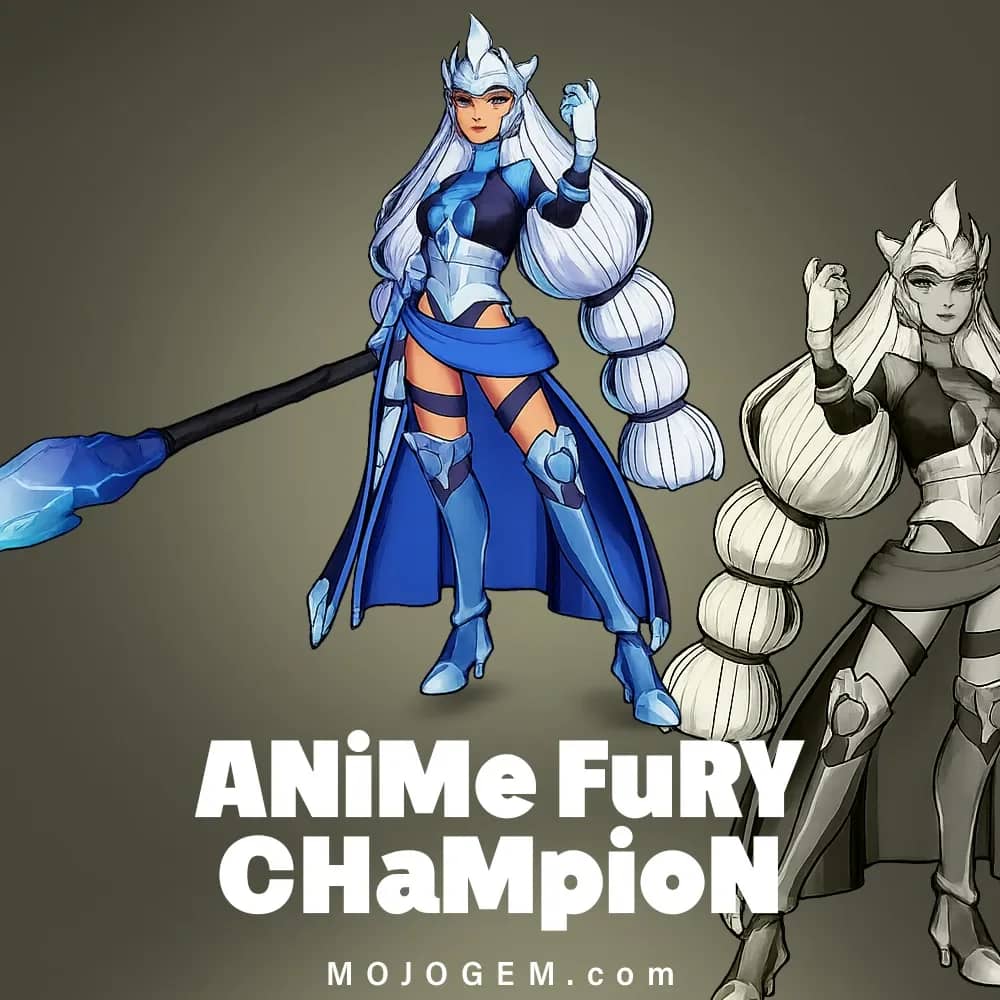 آفر اسکین ANiMe FuRY CHaMpioN کلش اف کلنز (Clash of Clans)
