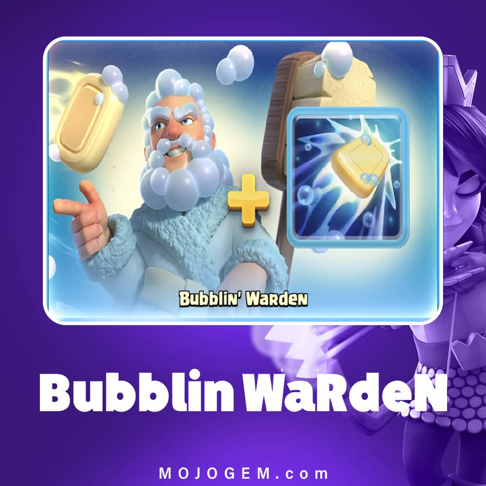 آفر اسکین Bubblin WaRdeN کلش رویال (Clash Royale)