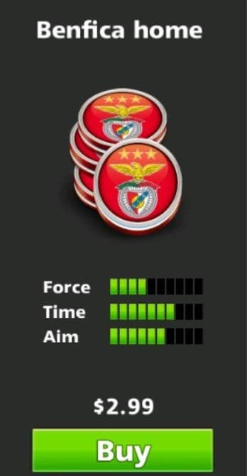 مهره اول بنفیکا (Benfica) بازی ساکر استارز (Soccer Stars)