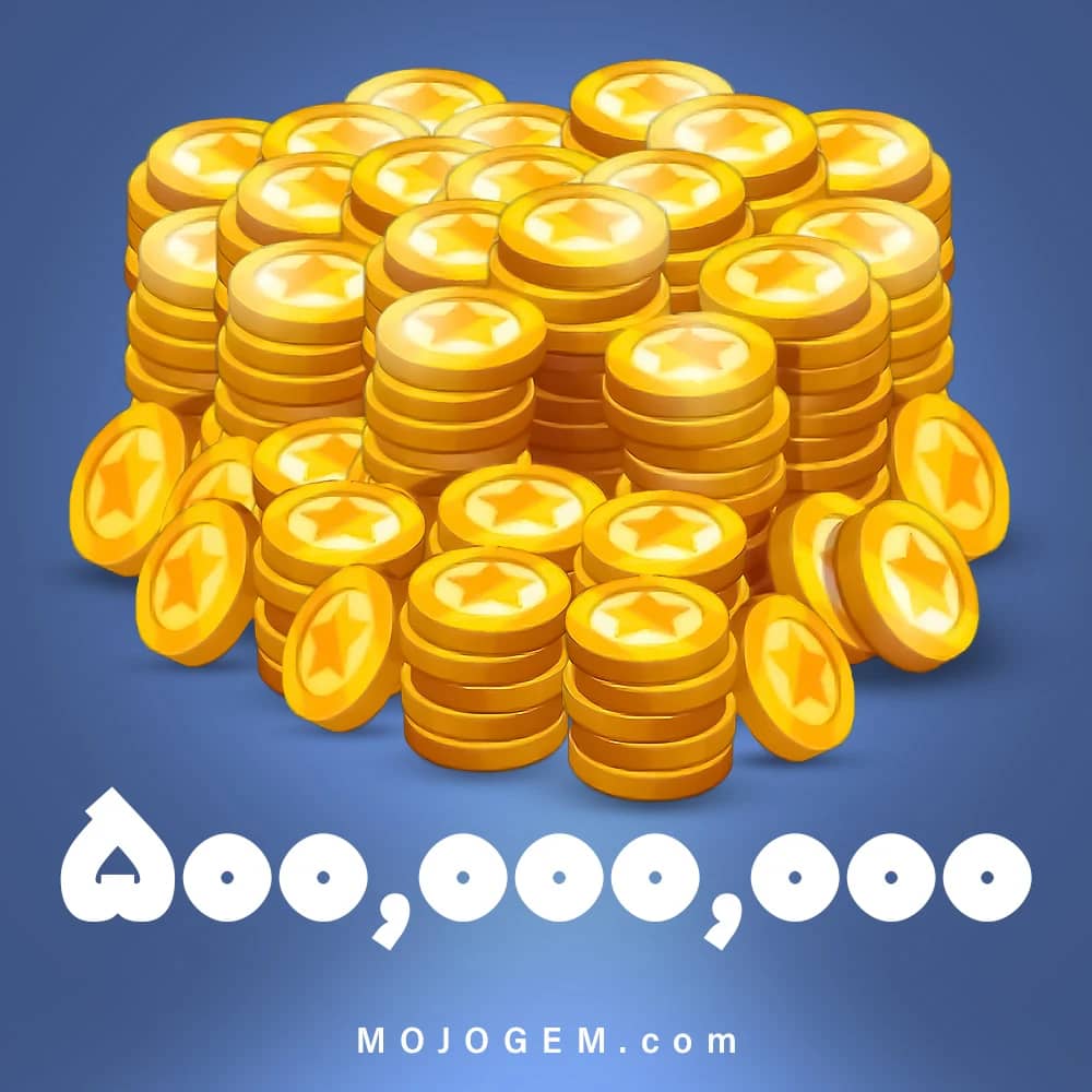 500,000,000 سکه ساکر استارز