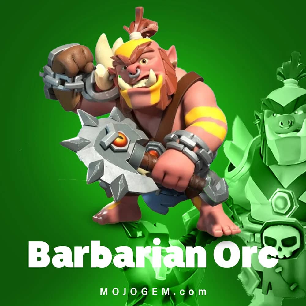 آفر اسکین Barbarian Orc کلش اف کلنز (Clash of clans)
