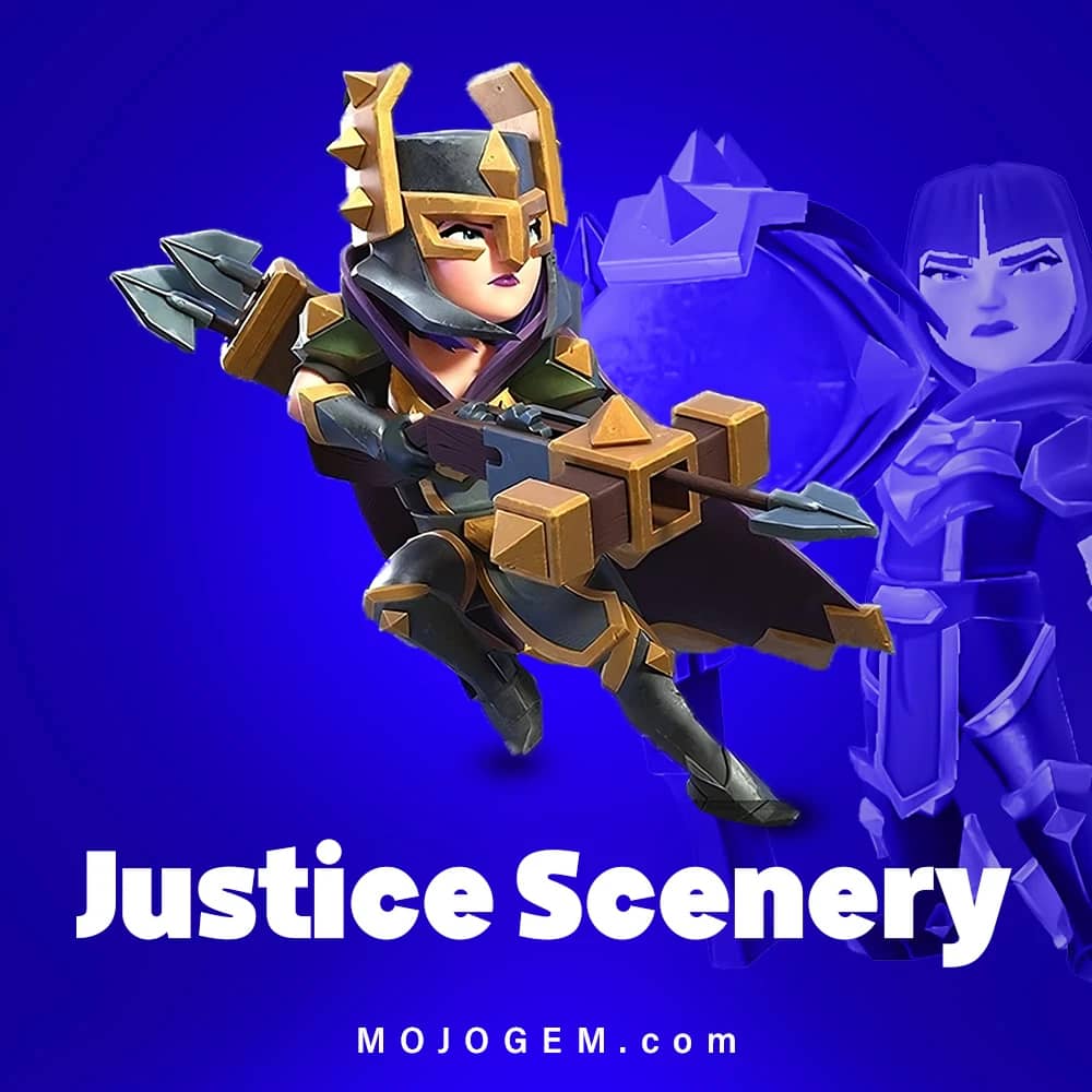 آفر اسکین Justice Queen کلش اف کلنز (Clash of clans)