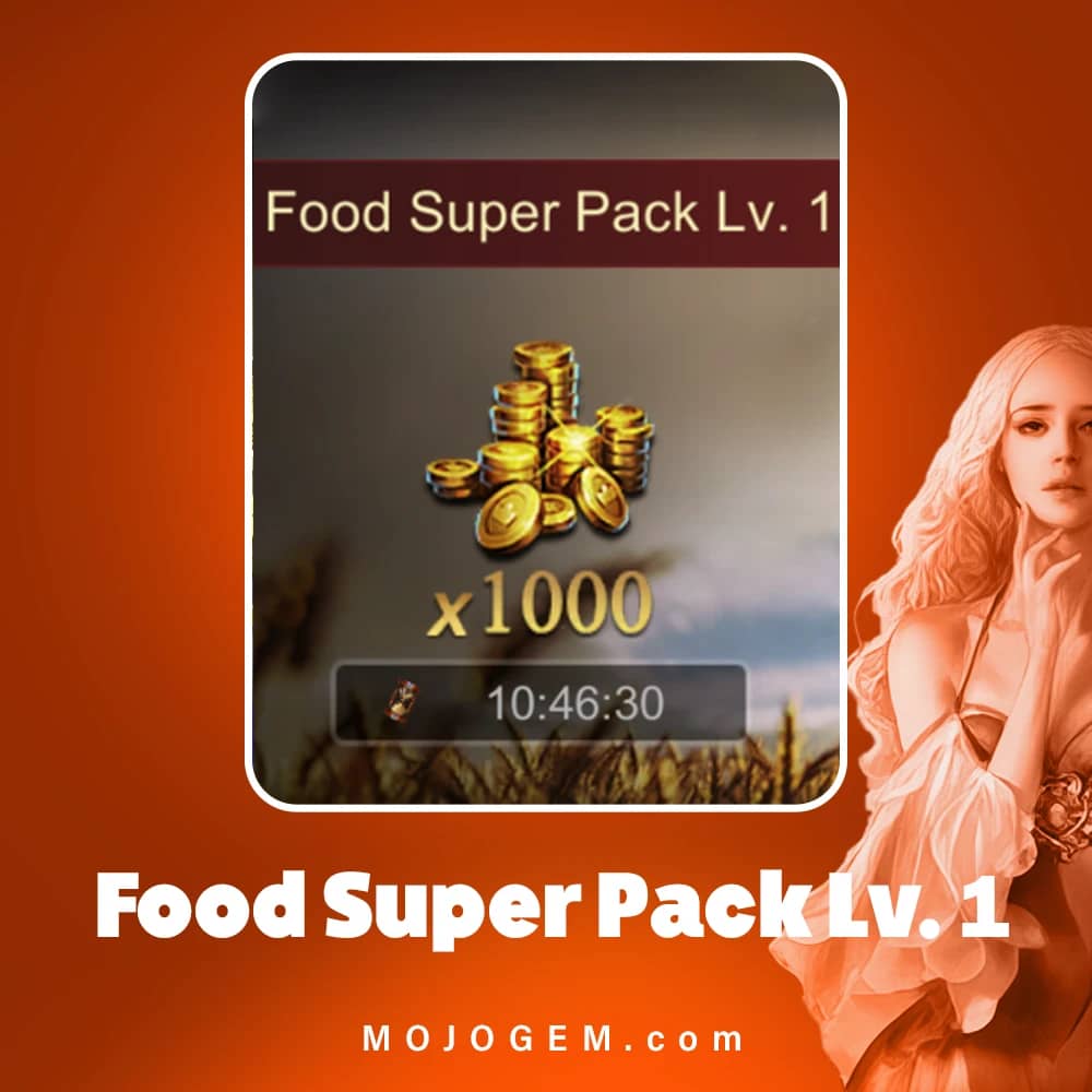آفر Food Super Pack Lv. 1 کلش اف امپایرز