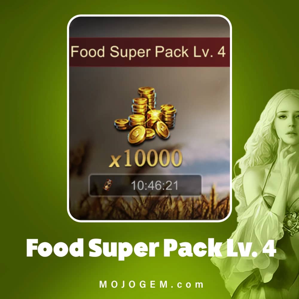 آفر Food Super Pack Lv. 4 کلش اف امپایرز