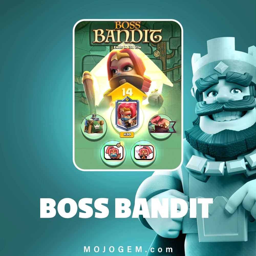 آفر BOSS BANDIT کلش رویال (Clash Royale)