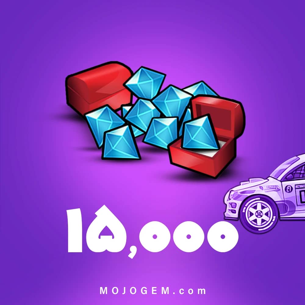 بسته 15000 جم HILL CLIMB RACING (تپه نوردی)