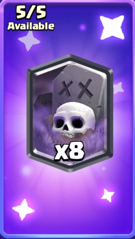 آفر Graveyard card کلش رویال (Clash Royale)
