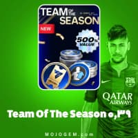 آفر 0.39 دلاری Team Of The Season اف سی موبایل (FC Mobile)