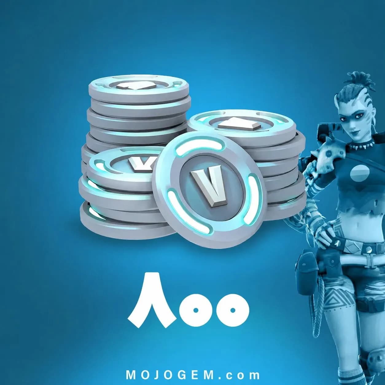 بسته 800 وی باکس (V-Bucks) فورتنایت