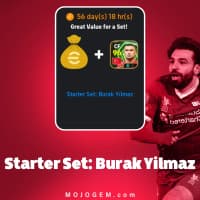 خرید آفر Starter Set: Burak Yilmaz پی اس موبایل (PES Mobile)