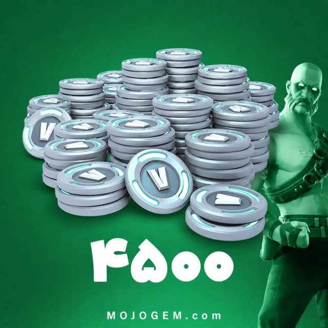 بسته 4500 وی باکس (V-Bucks) فورتنایت