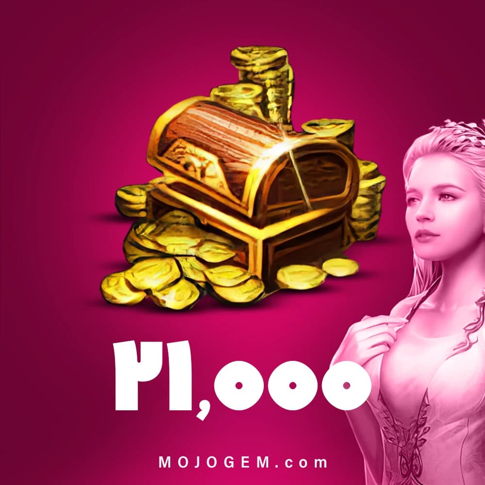 بسته 21000 جم (Gold) کلش اف امپایرز