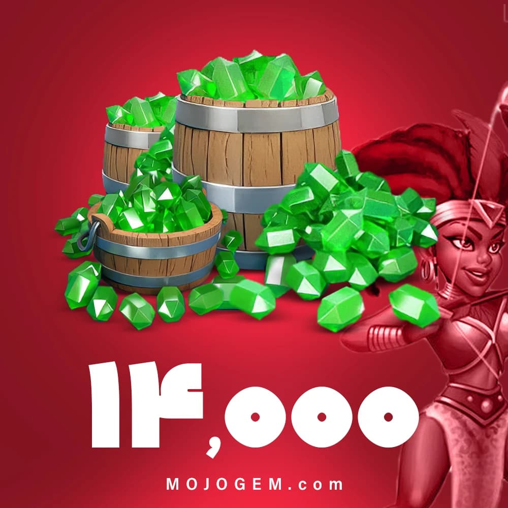 بسته 14000 جم کستل کراش (Castle Crush)