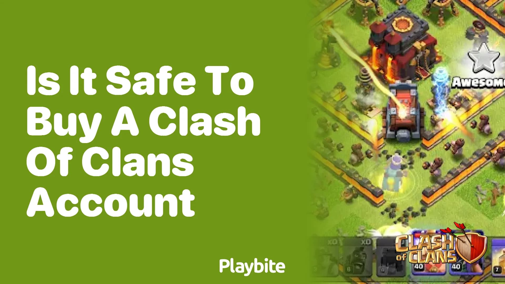 اکانت های در دست فروش بازی Clash of Clans