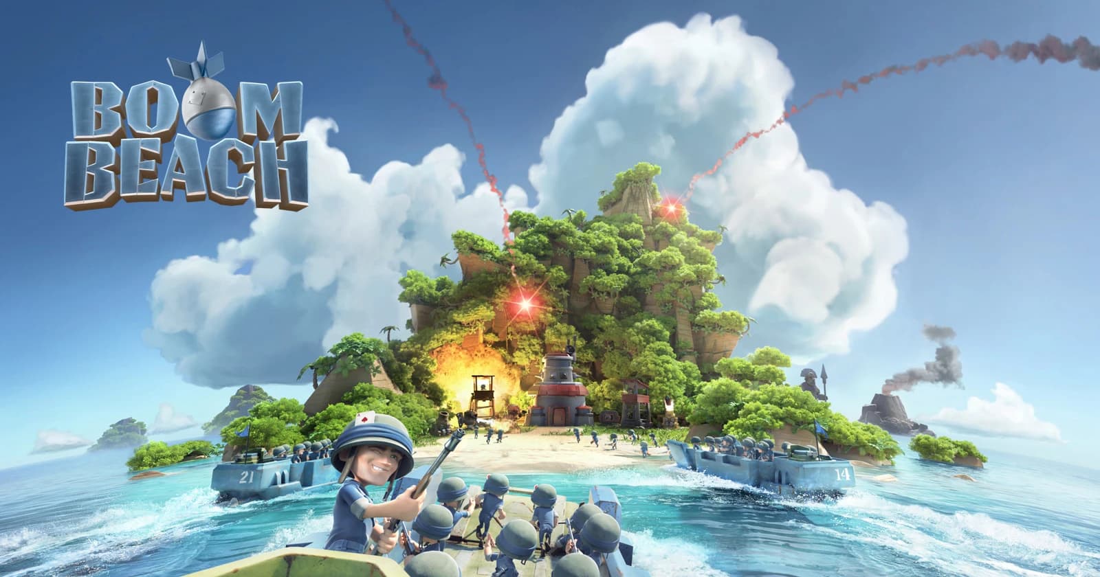 بوم بیچ (Boom Beach)