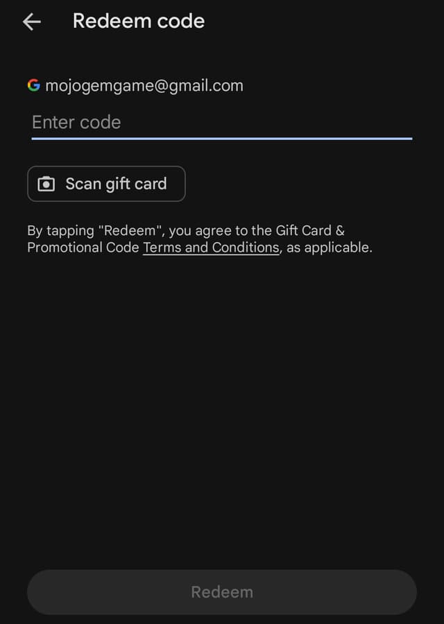 آموزش ریدیم کردن گیفت کارت گوگل پلی