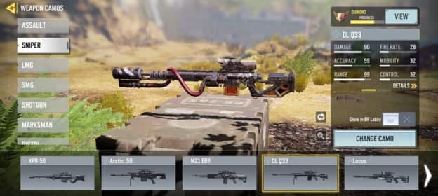 بررسی کامل اسنایپ دی ال کیو بازی کالاف دیوتی موبایل