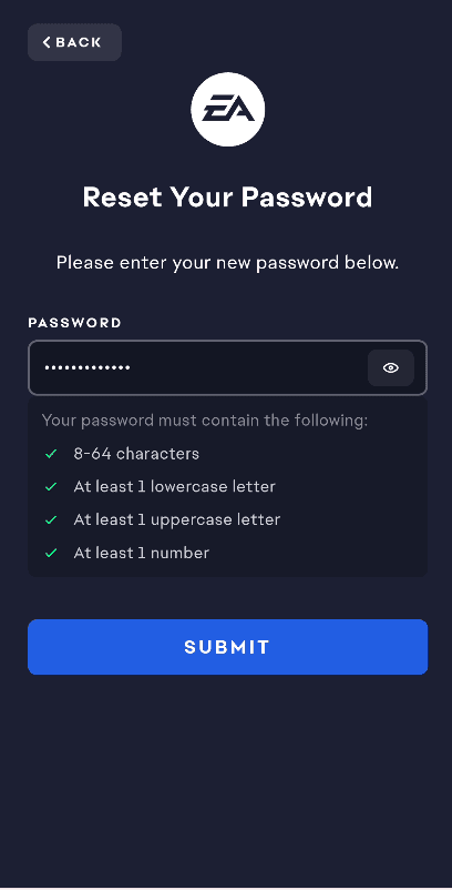 چگونه رمز اکانت EA خود را عوض کنیم + آموزش تصویری