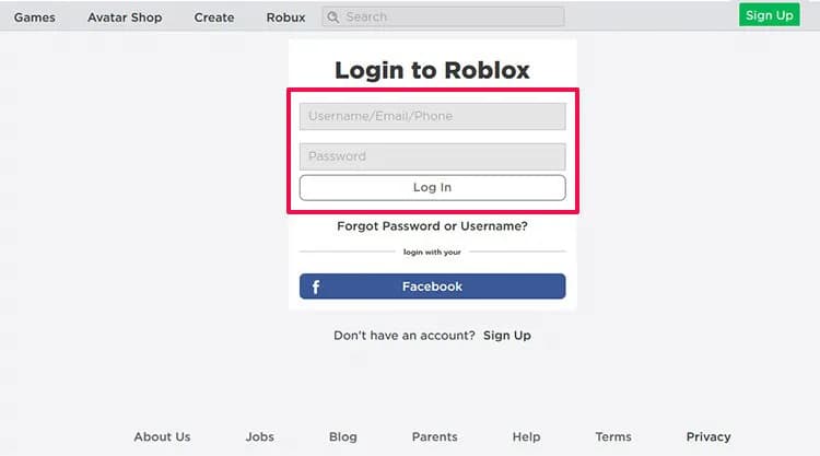 مراحل فعالسازی گیفت کارت روبلاکس