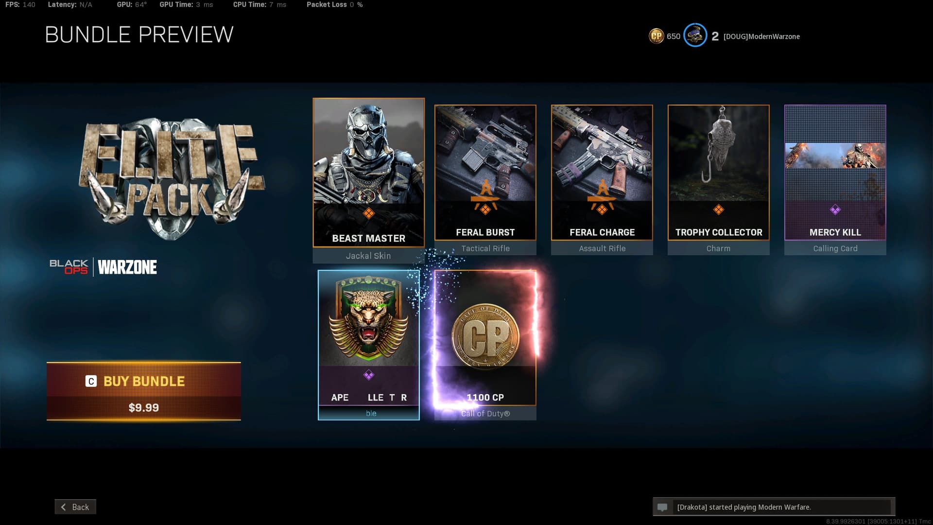 باندل وارزون