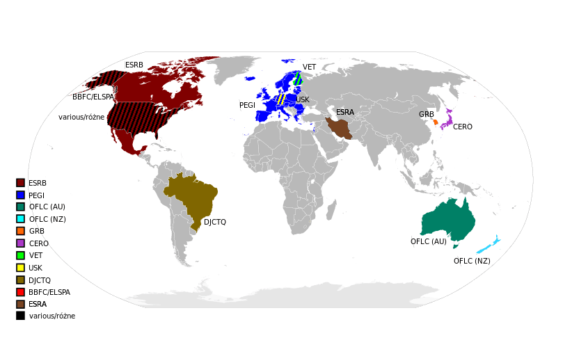 رده بندی سنی بازی