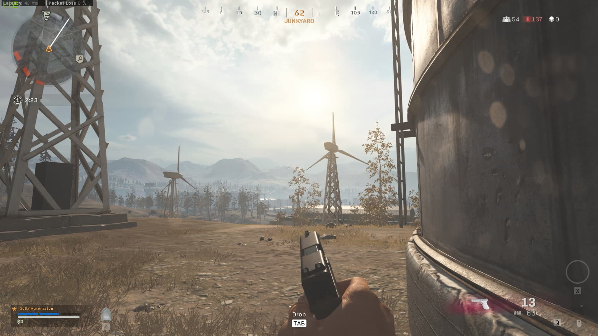 گرافیک فوق العاده بازی وارزون