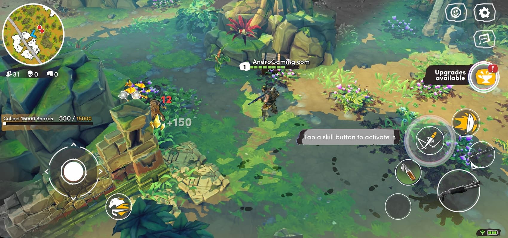 گیم پلی بازی بازی Wild Arena Survivors