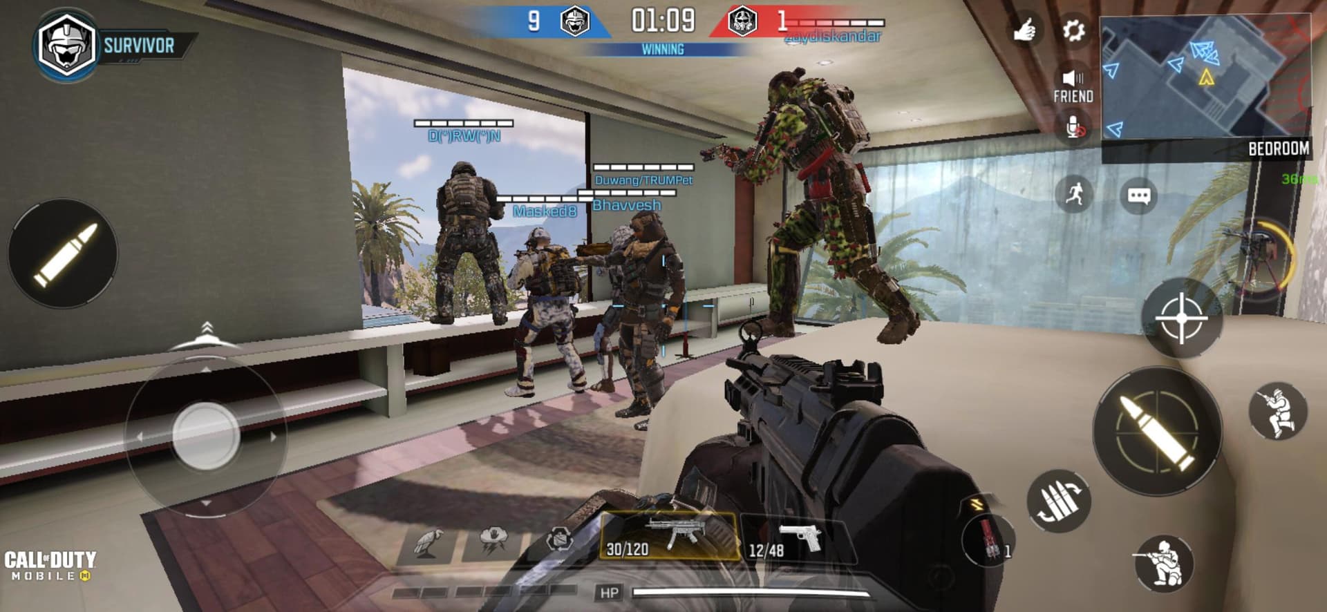 کمپرهای بازی کالاف دیوتی