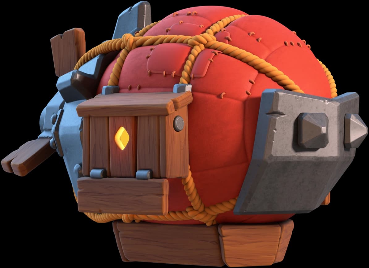 ماشین Battle Blimp کلش اف کلنز
