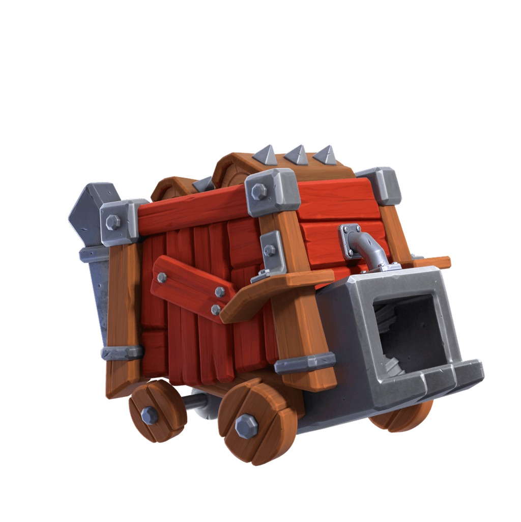 ماشین Log Launcher کلش اف کلنز