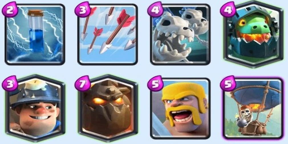 8 تا از بهترین ترکیب کارت کلش رویال