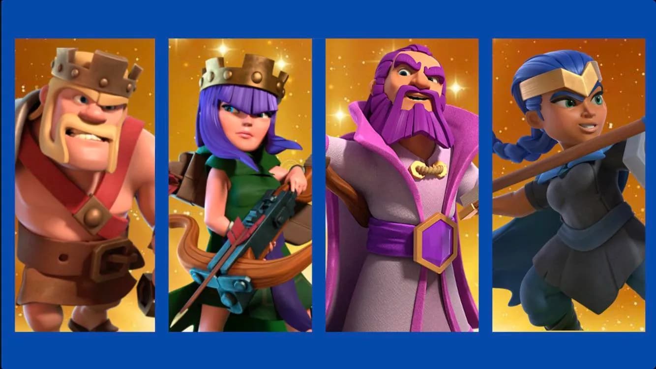 راهنمای استفاده از قهرمانان (Heroes) در کلش آف کلنز