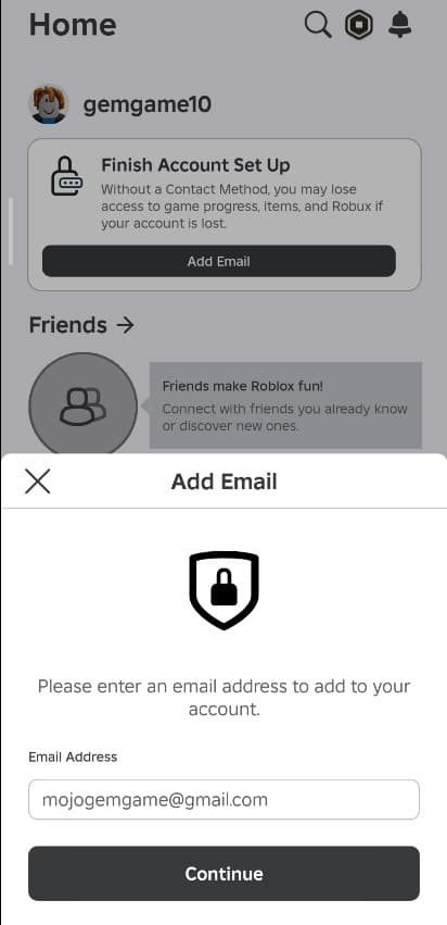 آموزش فعال سازی تایید دو مرحله‌ای اکانت روبلاکس