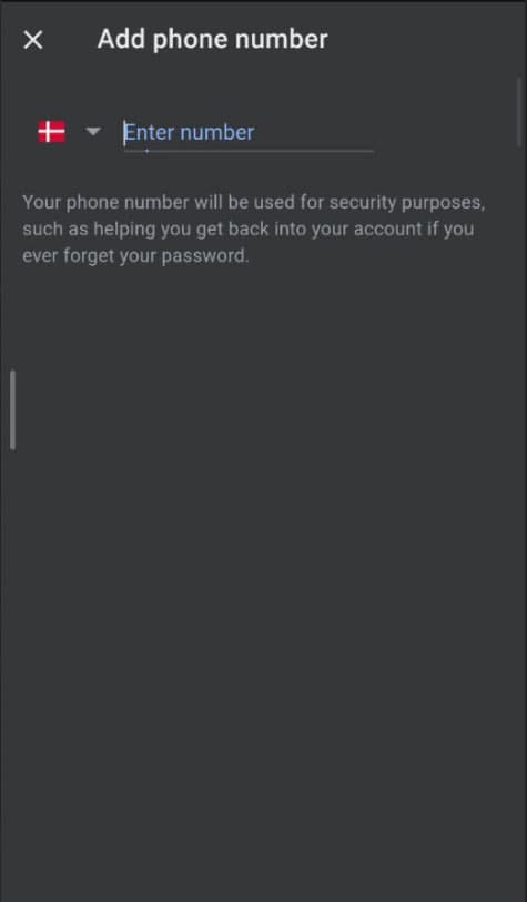 ورود شماره تلفن