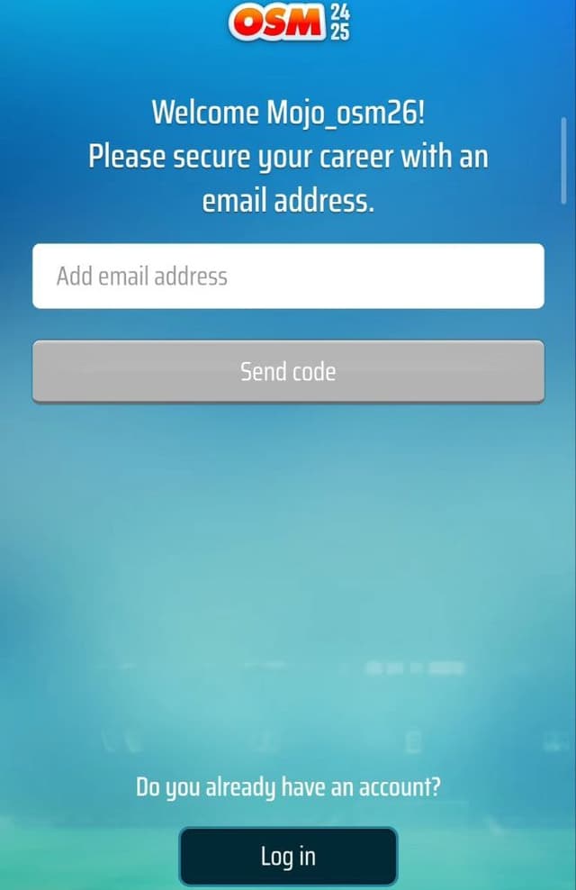 اصافه کردن آدرس ایمیل