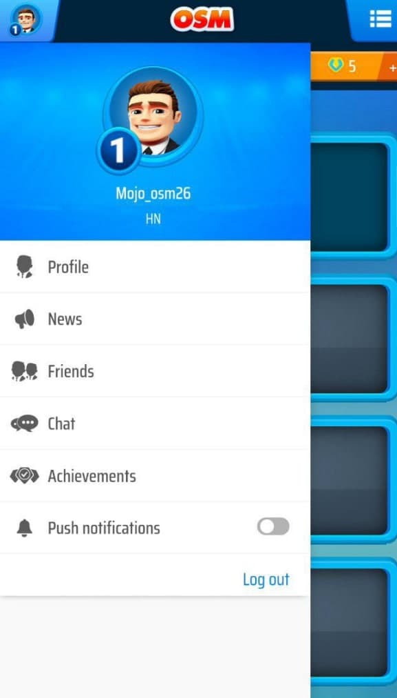 انتخاب پروفایل