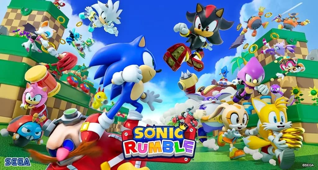 بازی های جدید موبایل Sonic Rumble