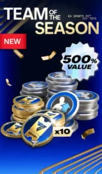آفر 4.99 دلاری Team Of The Season اف سی موبایل (FC Mobile)