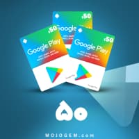 گیفت کارت 50 دلاری گوگل پلی (ریجن امریکا)