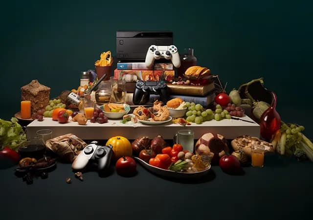 رژیم غذایی گیمرها: (یک بمب ساعتی برای سلامتی!)