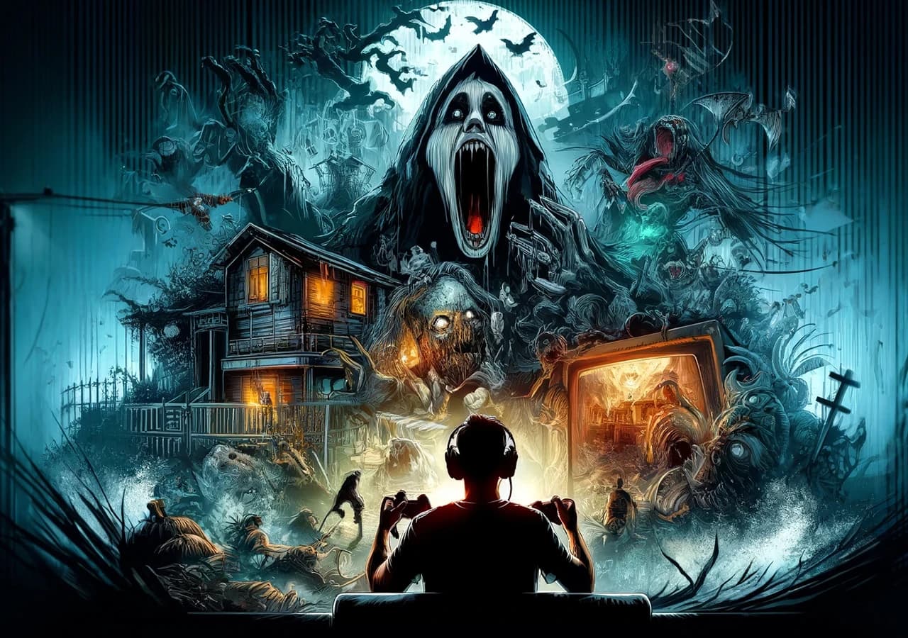 کاوشی تجربی برای پاسخ به سوال: چرا بازیهای ترسناک را دوست داریم؟