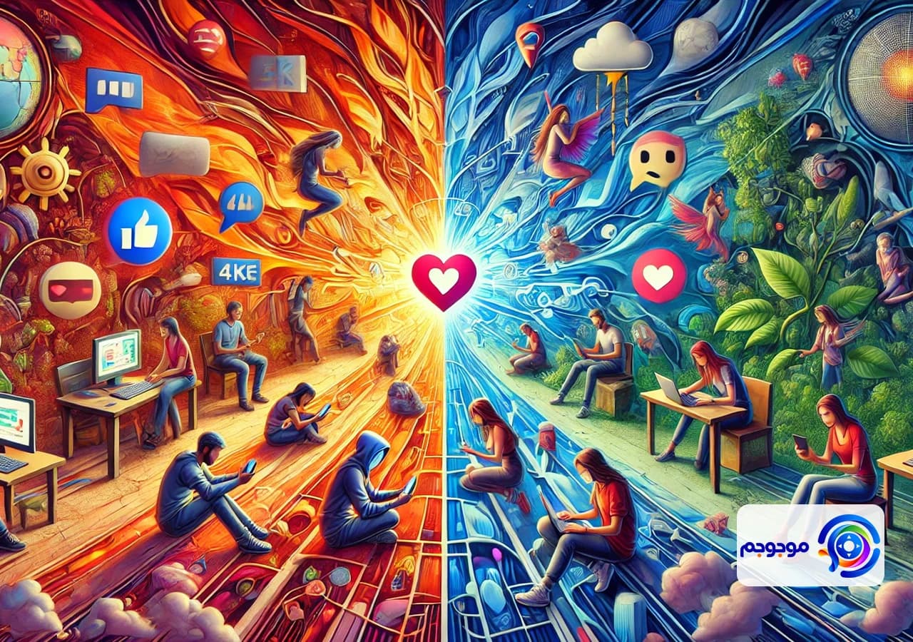 تأثیرات مثبت و منفی تعاملات آنلاین بر روابط واقعی