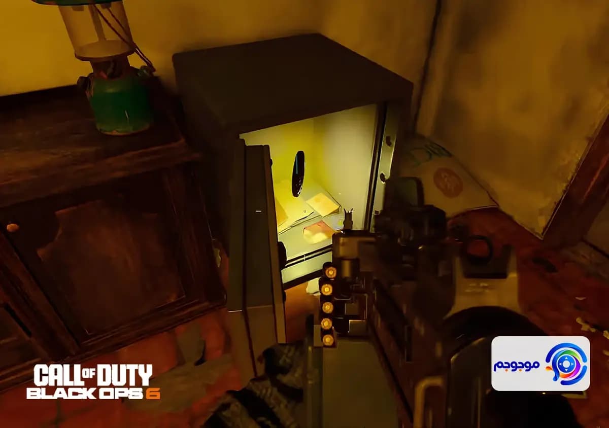 یافتن گاوصندوقهای کال آف دیوتی بلک آپس 6