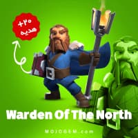 آفر اسکین Warden Of The North کلش اف کلنز + 20 جم هدیه