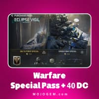 آفر Warfare Special Pass + 40 DC دلتا فورس (Delta Force)