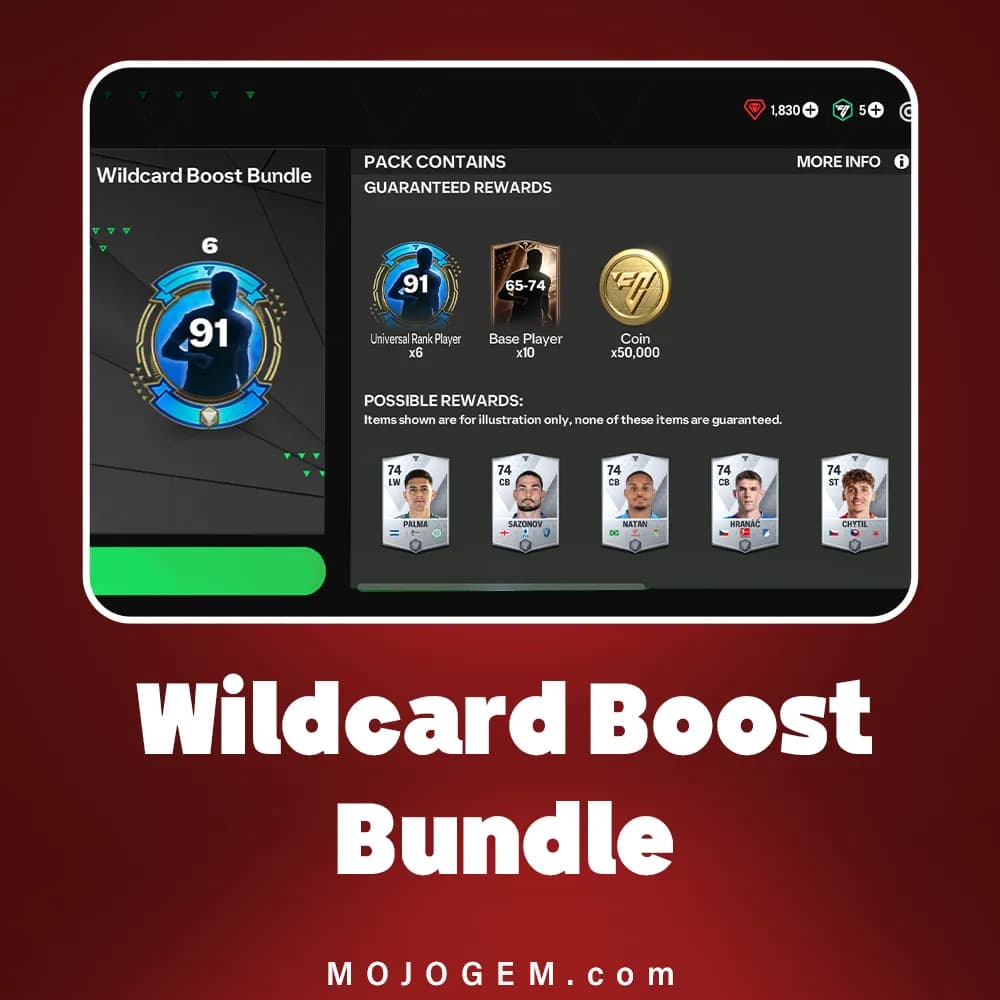 آفر Wildcard Boost Bundle اف سی موبایل (FC Mobile)